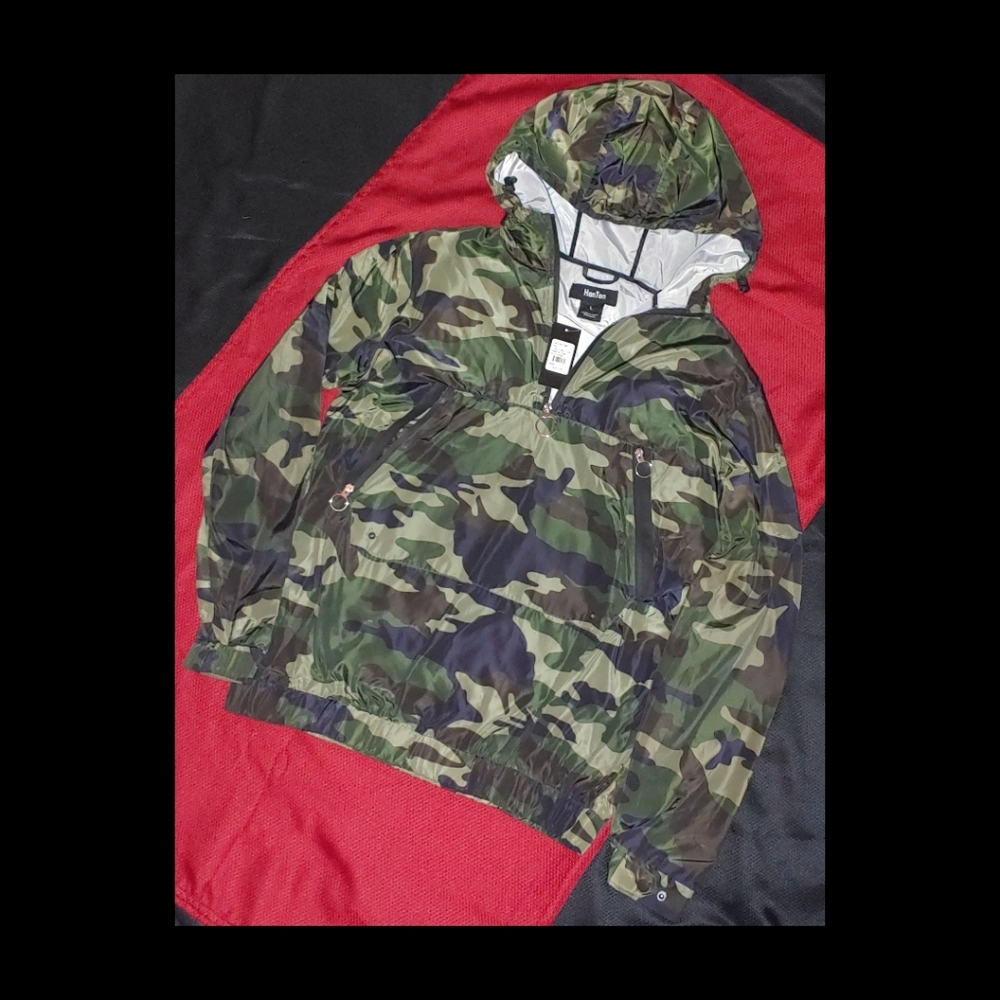 Camo Hoodie Sweater